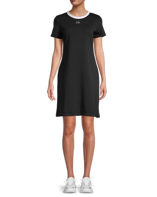 Calvin Klein Stretch-Cotton T-Shirt Dress