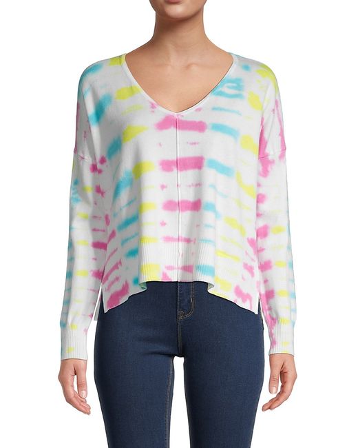 Central Park West Wisteria Tie-Dyed Sweater