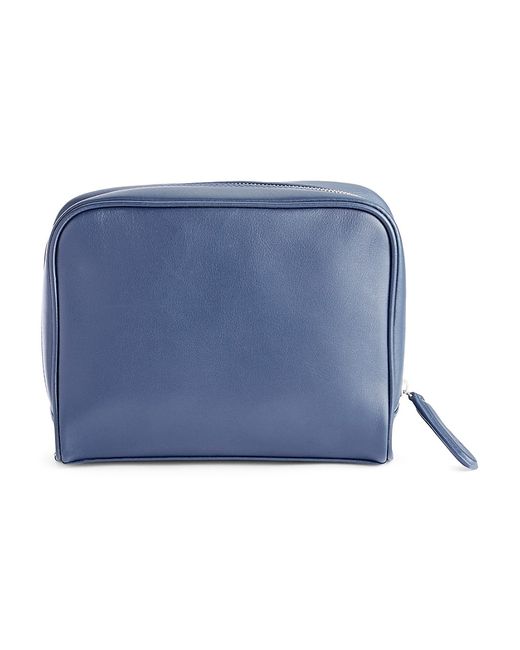 ROYCE New York Contemporary Leather Toiletry Bag