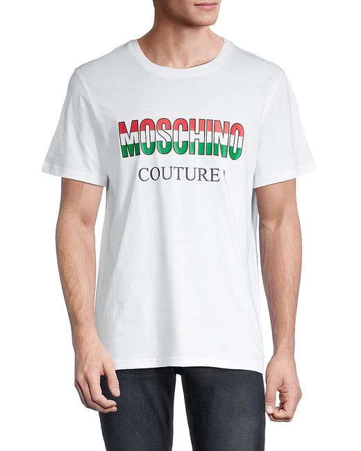 Moschino Couture Logo Graphic Cotton T-Shirt 54 44