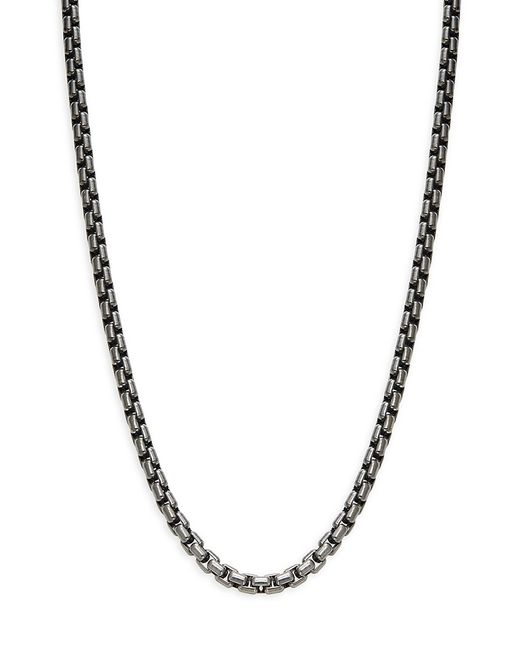 Effy Rhodium-Plated Sterling Silver Box Chain Necklace/22