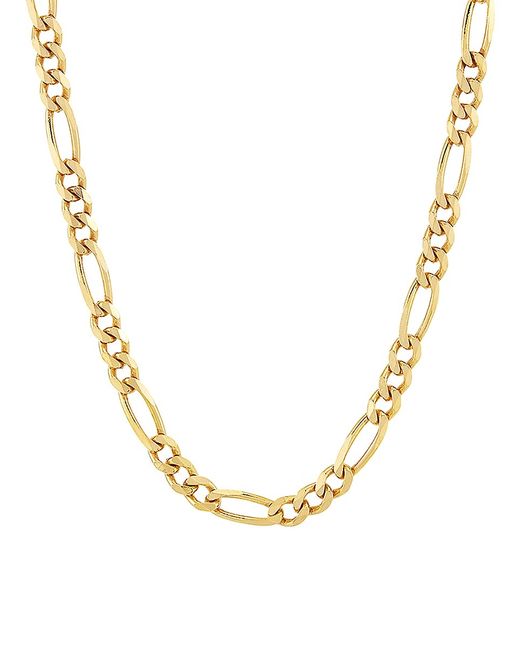 Saks Fifth Avenue Made in Italy Basic 18K Goldplated Sterling Figaro Chain Necklace/18