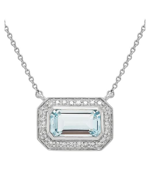 Saks Fifth Avenue 14K Gold Diamond Pendant Necklace