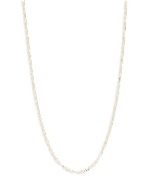 Saks Fifth Avenue 14K Paperclip Chain Necklace/22