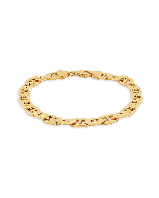 Saks Fifth Avenue Made in Italy Gold over Mariner Chain Bracelet