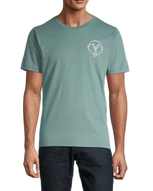 True Religion Buddha Graphic Cotton T-Shirt