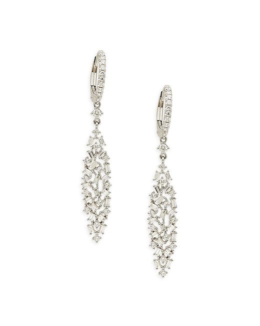Saks Fifth Avenue 14K Diamond Drop Earrings