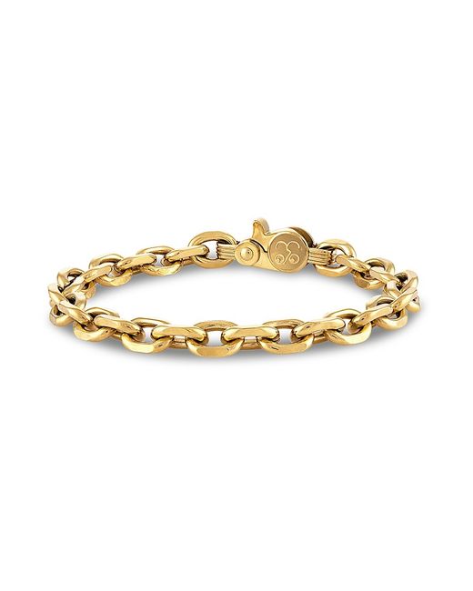 Esquire Goldtone Stainless Steel Chunky Chain-Link Bracelet