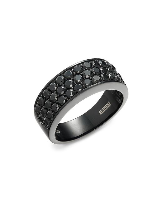Effy Rhodium-Plated Sterling Silver Spinel Band