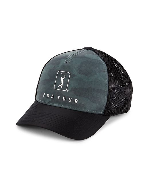 PGA Tour Camo Trucker Golf Hat