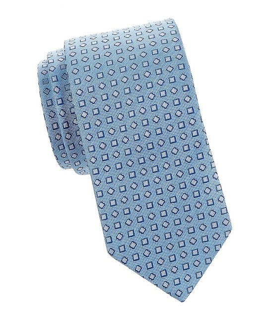 Eton Silk Graphic Tie