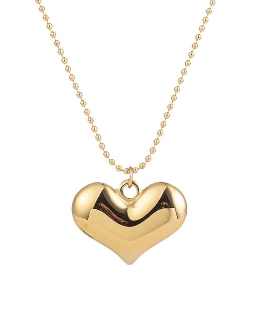 Eye Candy LA Luxe Collection 18K Goldplated Sterling Mini Heart Necklace