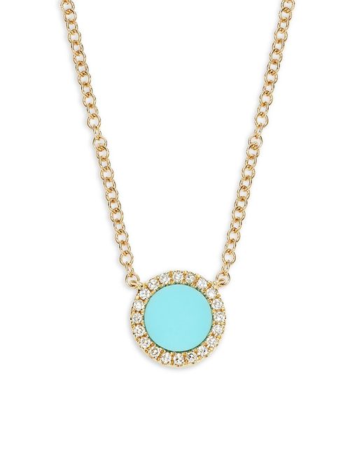 Saks Fifth Avenue 14K Gold Diamond Necklace