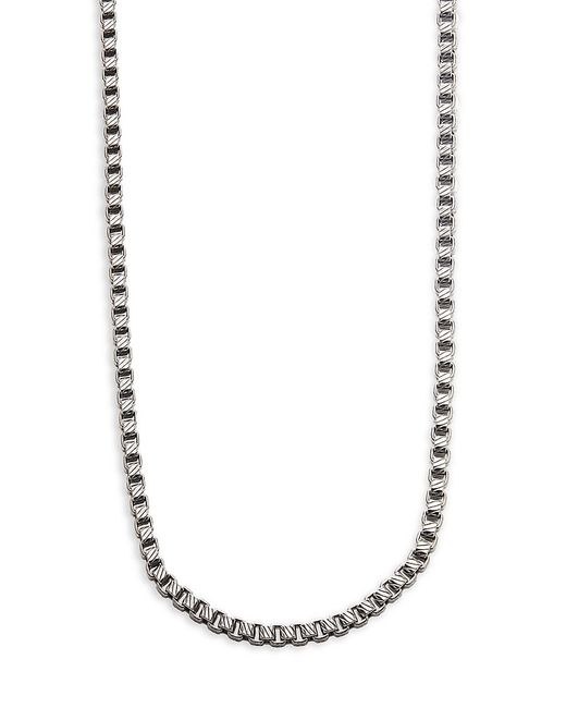 Effy Ruthenium Plated Sterling Silver Chain Necklace