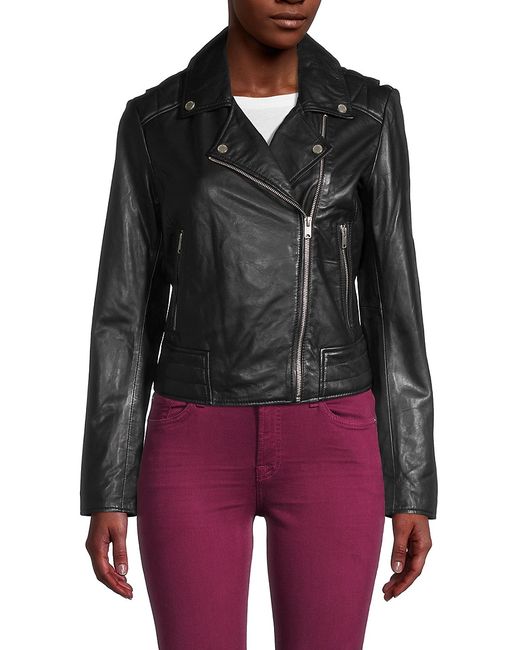 MARC NEW YORK by ANDREW MARC Ranger Leather Moto Jacket