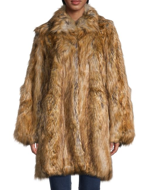 Zadig & Voltaire Fury Faux Fur Coat 38 M