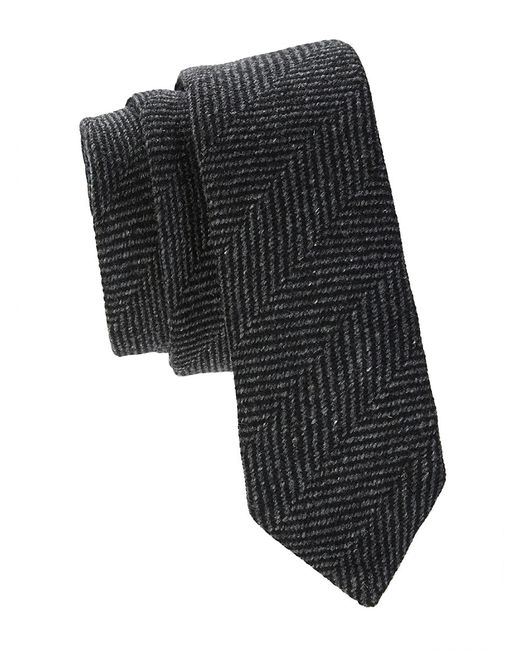 Valentino Striped Wool-Blend Tie