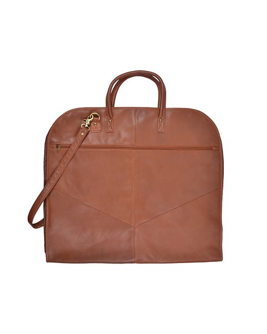 Royce Leather Full-Grain Leather Executive Garment Bag
