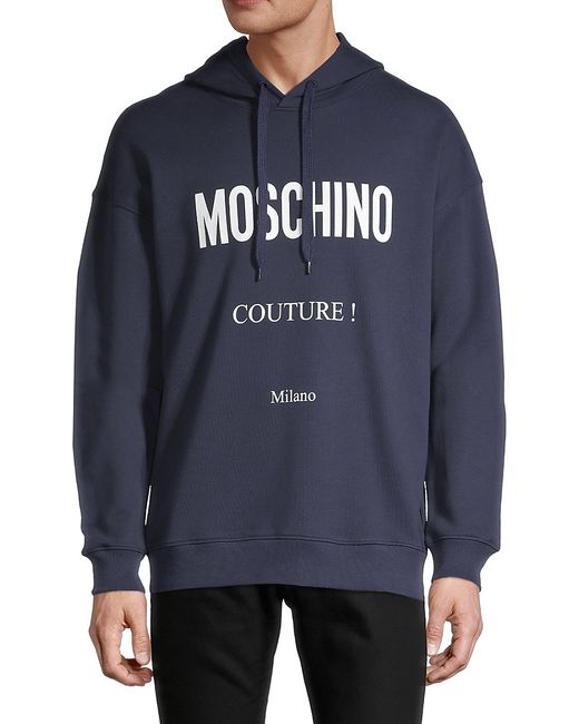 Moschino Couture Cotton Logo Hoodie 54 44