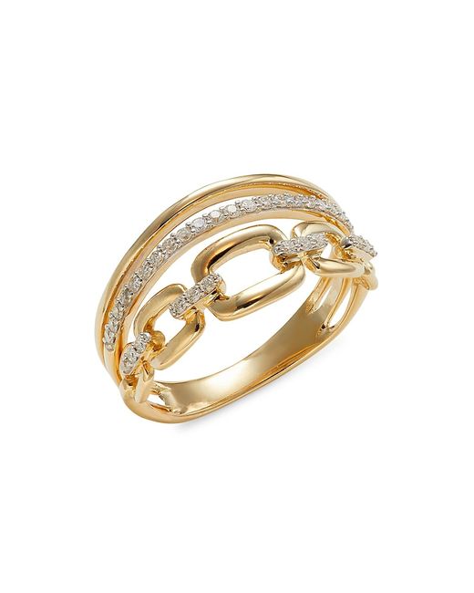 Saks Fifth Avenue 14K Diamond Ring
