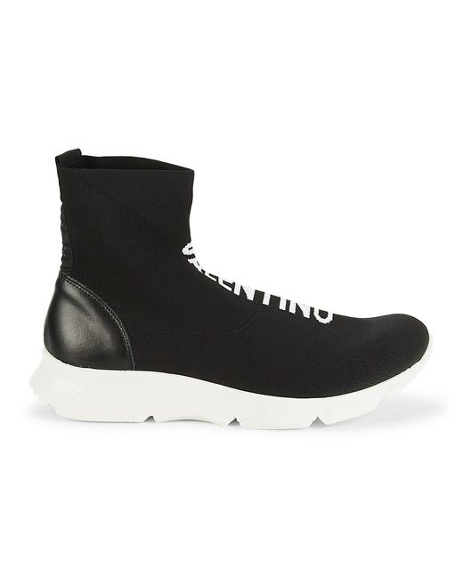 Valentino Bags by Mario Valentino Tom Logo High-Top Sock Sneakers
