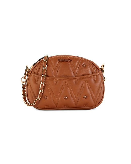 Valentino Bags by Mario Valentino Amelie Quilted Studded Leather Crossbody Bag