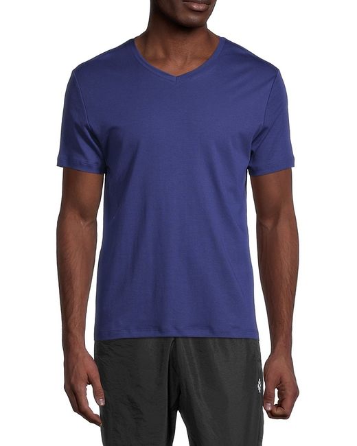 Saks Fifth Avenue Ultraluxe Cotton V-Neck T-Shirt