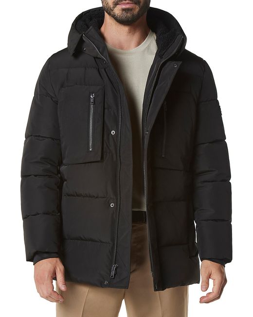 Marc New York Yarmouth Faux Fur Hood Puffer Jacket