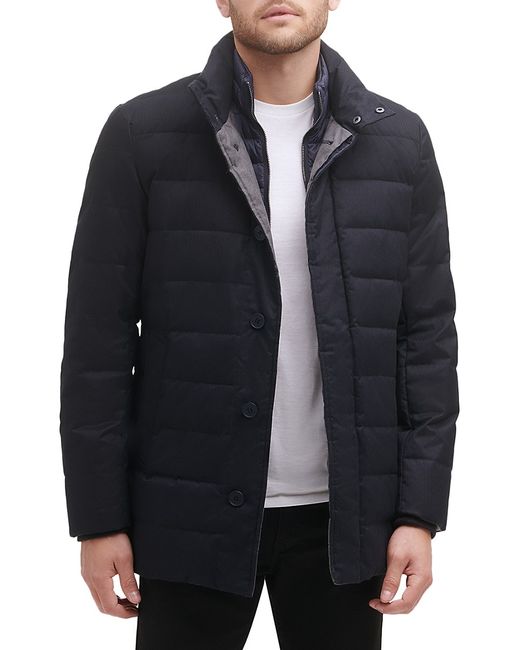 Cole Haan Quilted Flannel Down Jacket