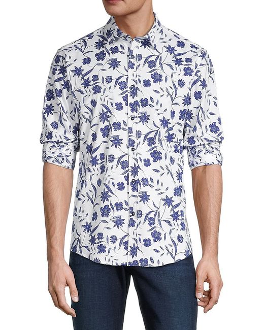 1 Like No Other 1.Like No Other Floral Print Sportshirt