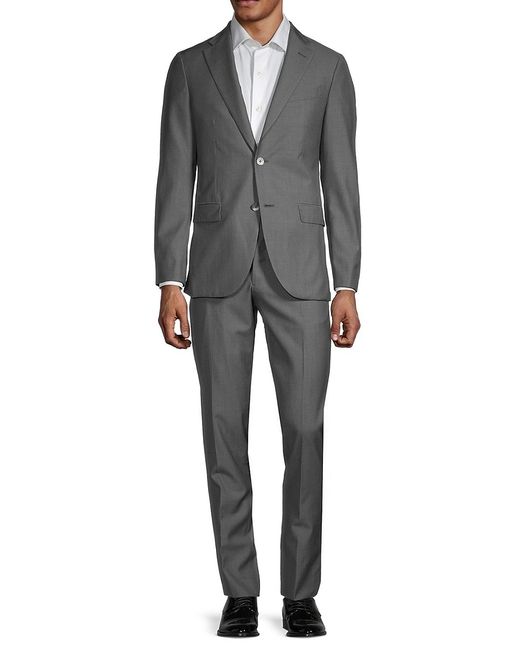 Boglioli Standard-Fit Virgin Wool Suit 54 44 R