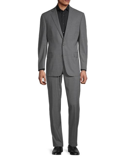 Brooks Brothers Regent-Fit Striped Wool Silk Suit
