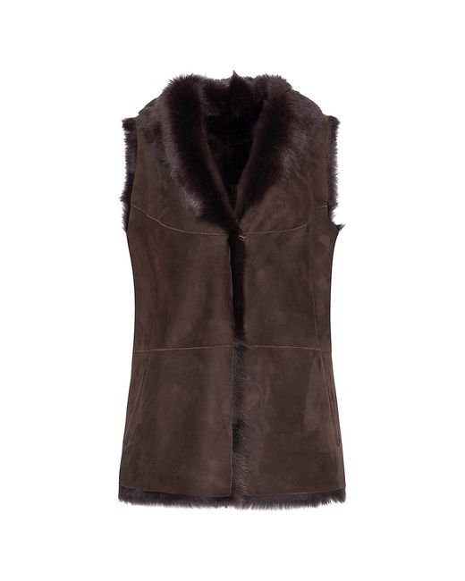 Wolfie Furs Made For Generationstrade Toscana Shearling Vest