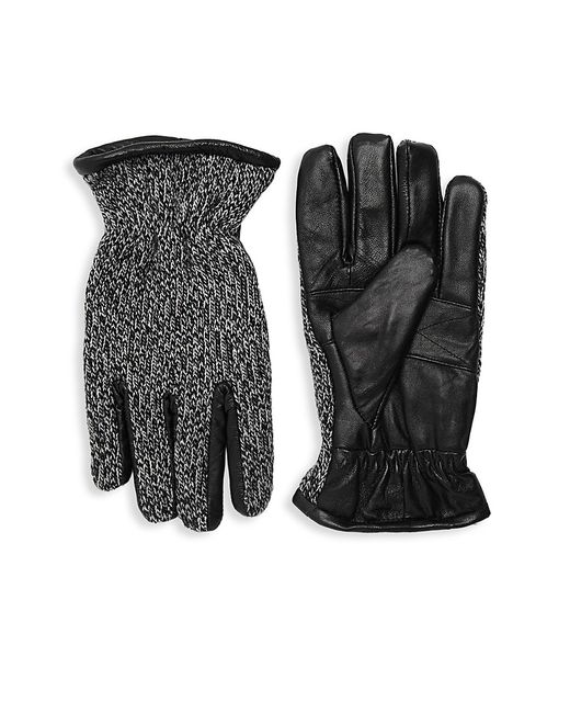 Surell Knit Leather Gloves