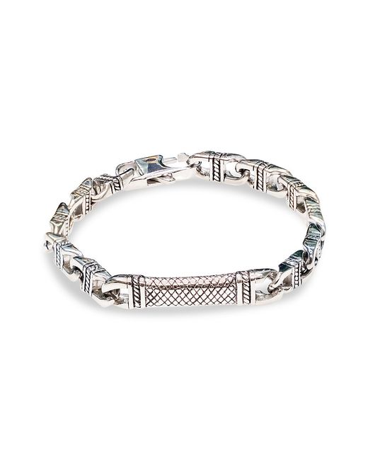Jean Claude Dell Arte By Jewelry Stainless Steel Link Chain Bracelet