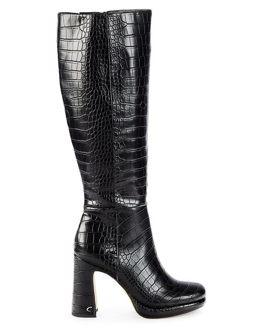 Circus by Sam Edelman Freda Croc-Embossed Tall Boots