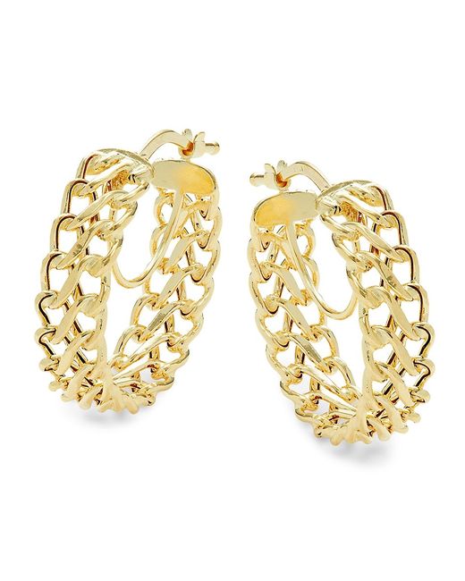 Saks Fifth Avenue Made in Italy 14K Hoop Earrings