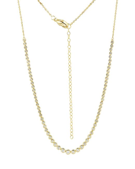 Saks Fifth Avenue 14K Diamond Link Necklace