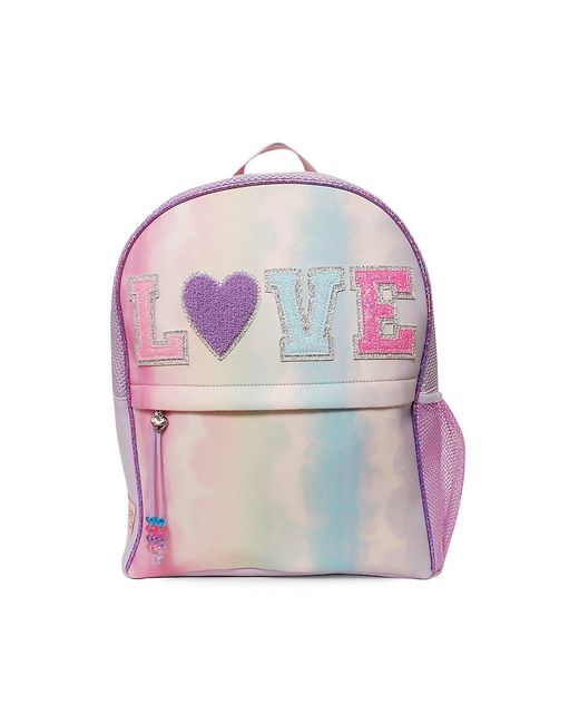 OMG Accessories Kids Large Love Tie-Dye Backpack