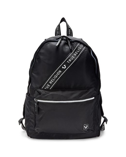 True Religion Logo Strapped Backpack