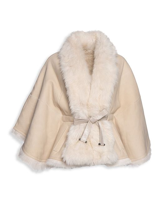 Wolfie Furs Made For Generation Shearling Cape