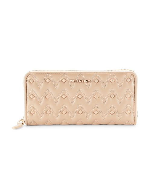 Valentino Bags by Mario Valentino Leonardo Studded Leather Wallet