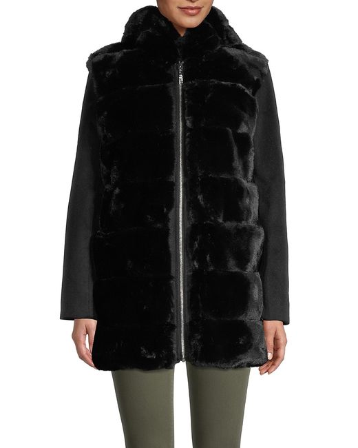 Sam Edelman Reversible Faux Fur Jacket