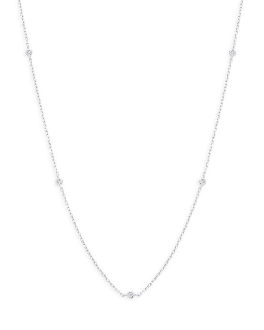 Saks Fifth Avenue 14K Diamond Necklace