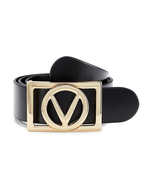 Valentino Bags by Mario Valentino Dolly Logo Leather Belt