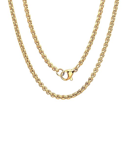 Anthony Jacobs 18K Goldplated Stainless Steel Chain Necklace