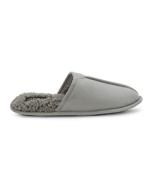 Saks Fifth Avenue Tony Faux Fur-Lined Slippers
