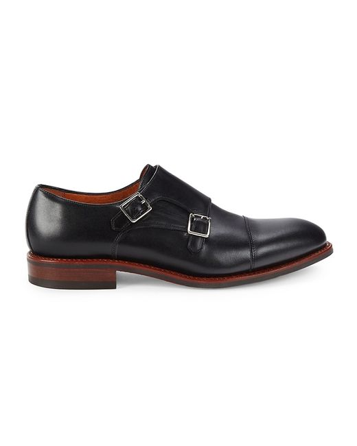 Gordon Rush Diplomat Leather Double Monk-Strap Shoes 44 11