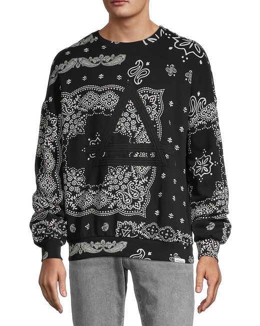 Elevenparis Mixed-Print Sweatshirt