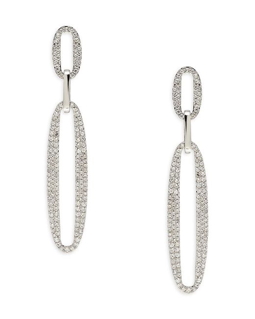 Effy 14K 1.20 TCW Diamond Earrings